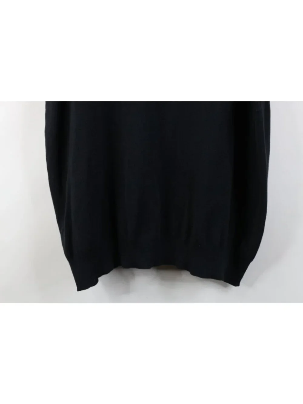 Vintage 90s Ralph Lauren Mens 2XL Faded Pima Cotton Knit Sweater Vest Black